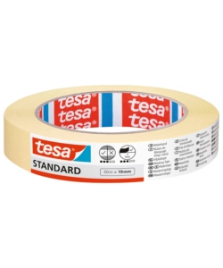 NASTRO CARTA ADESIVO PER MASCHERATURA STANDARD, 19 MM X 50MT -TESA